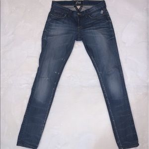 Lucky Brand Skinny Distressed Jeans